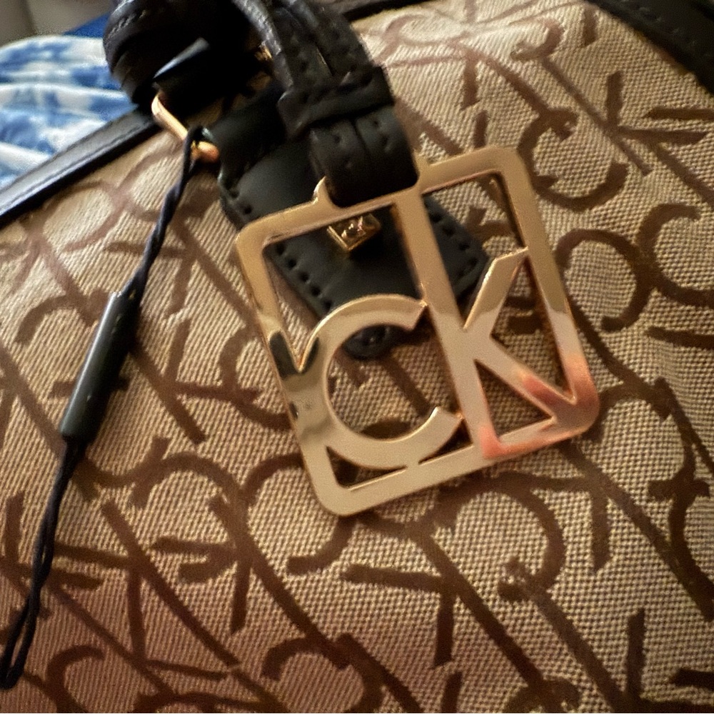 Calvin Klein Monogram Handbag - image 2